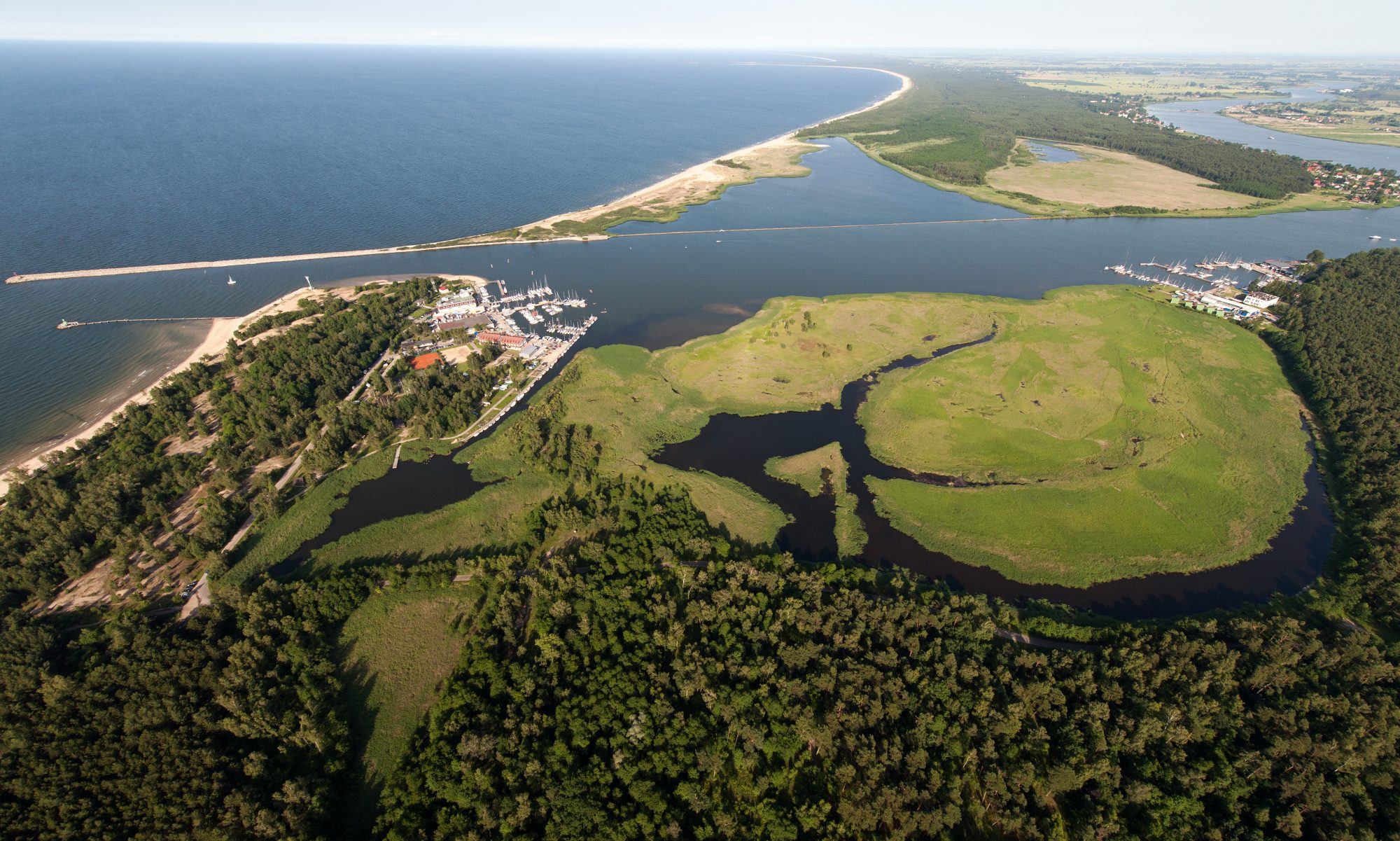 Wyspa Sobieszwska - Sobieszewo to kilometry plaż i rezrwaty ptaków